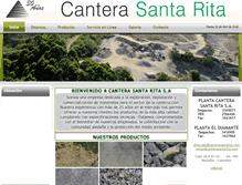 Tablet Screenshot of canterasantarita.com